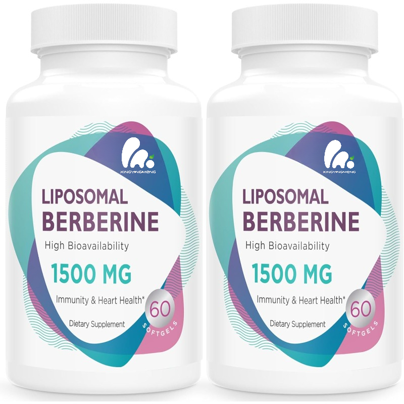 Berberine Hcl Capsule - ベルベリンHCLサプリメント1500mg - 高生体内利用性リポソームベルベリンカプセル（女性と男性向け）、AMPK活性化剤
