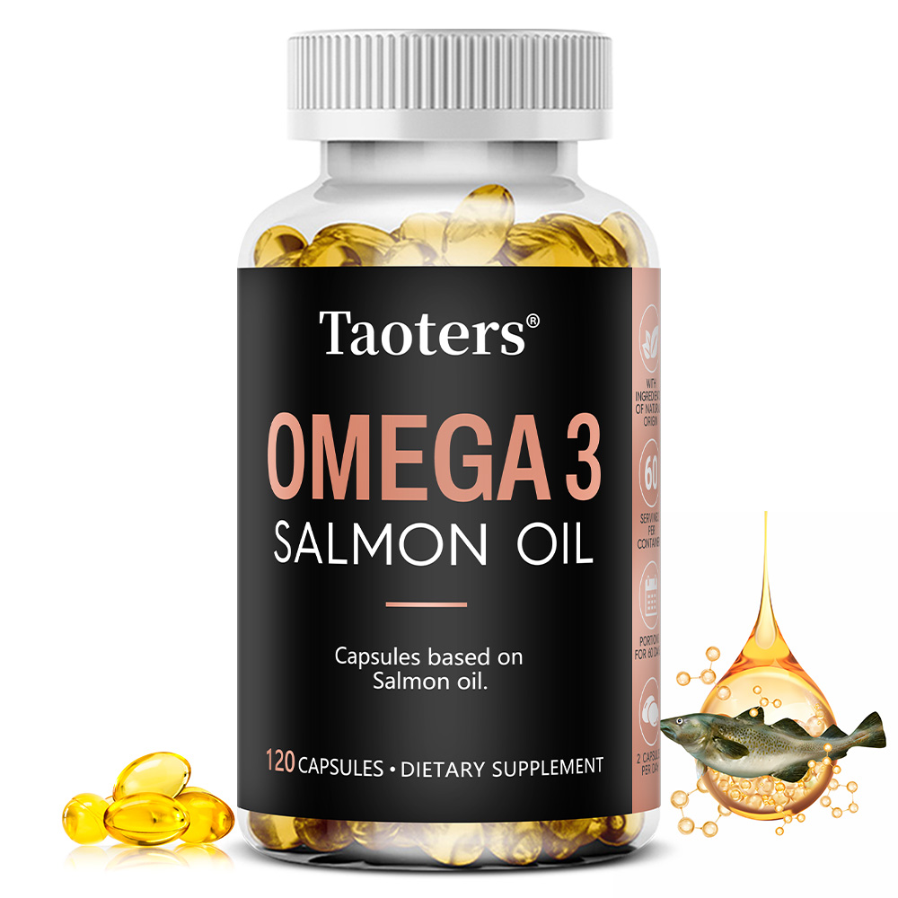 Omega 3 Fish Oil - 高効力オメガ3魚油 - EPA＆DHA、心臓、脳、関節の健康維持に、男性と女性に最適、非遺伝子組み換え、グルテンフリー、120ソフトジェル