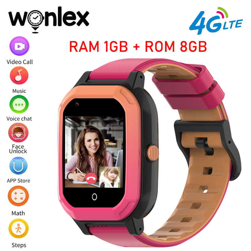 Nutrition Gym - Wonlex 4 グラムスマートウォッチキッズ GPS WIFI トラッカーゲオフェンスアンチロストビデオ通話キッズウォッチ