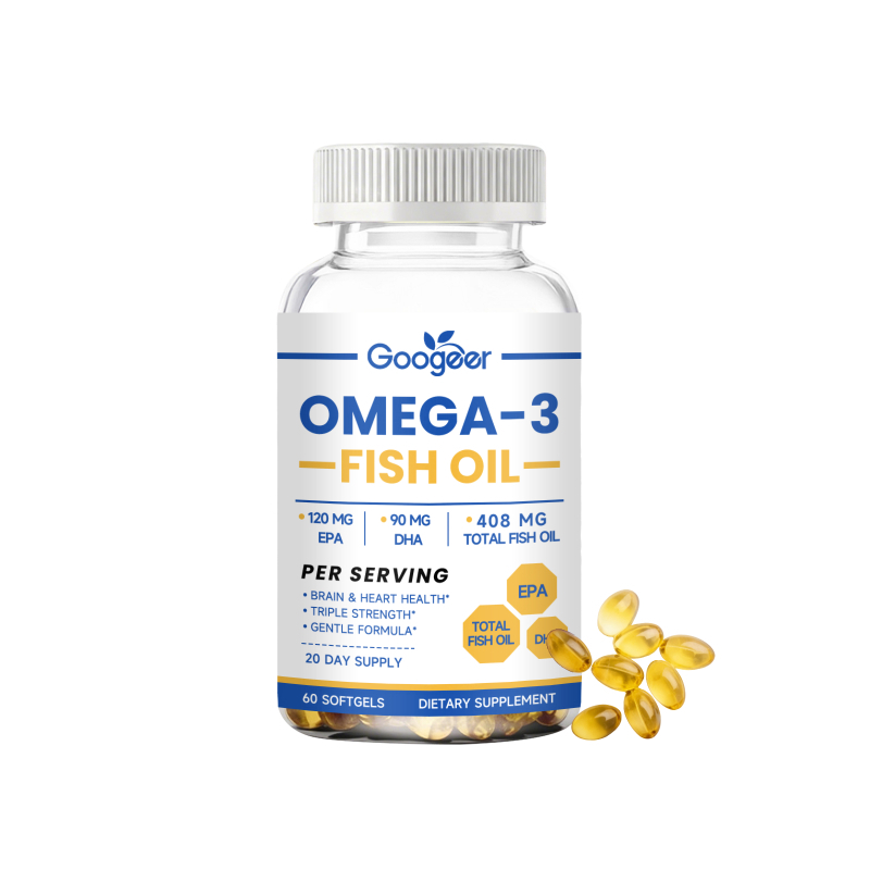Omega 3 Fish Oil - 魚油ソフトジェル、関節の快適さのための毎日のエネルギー補給 魚油ソフトジェル