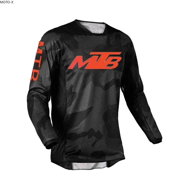 X Nutrition - 2026 新モトクロスマウンテンエンデューロバイク服自転車モトダウンヒル女性男性サイクリングジャージ MTB シャツ BMX Mtb