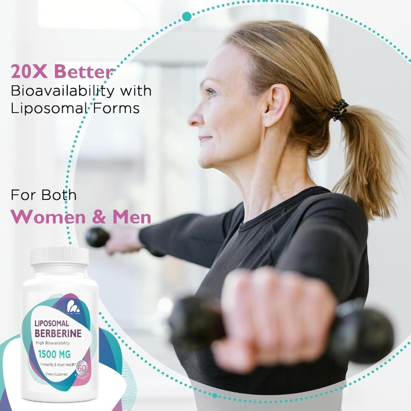 ベルベリンHCLサプリメント1500mg - 高生体内利用性 - Berberine Hcl Capsule のレビューと価格