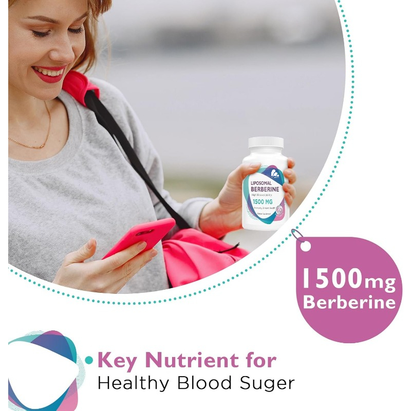 ベルベリンHCLサプリメント1500mg - 高生体内利用性 - Berberine Hcl Capsule のレビューと価格