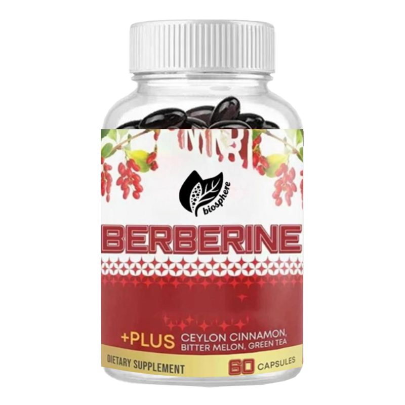 ベルベリン塩酸塩 1200mg、セイロンシナモン、ゴーヤ、緑 - Berberine Hcl Capsule のレビューと価格