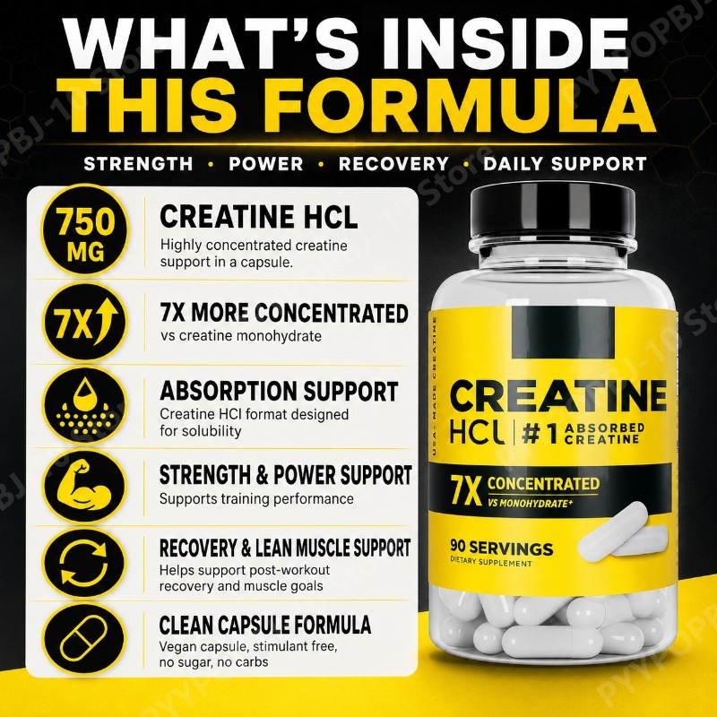 クレアチンHCl 750mg 90カプセル フィットネス筋肉 - Nutrition Fitness のレビューと価格