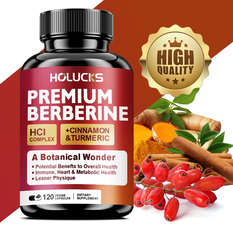 Holucks プレミアム ベルベリン HCl コンプレック - Berberine Hcl Capsule のレビューと価格