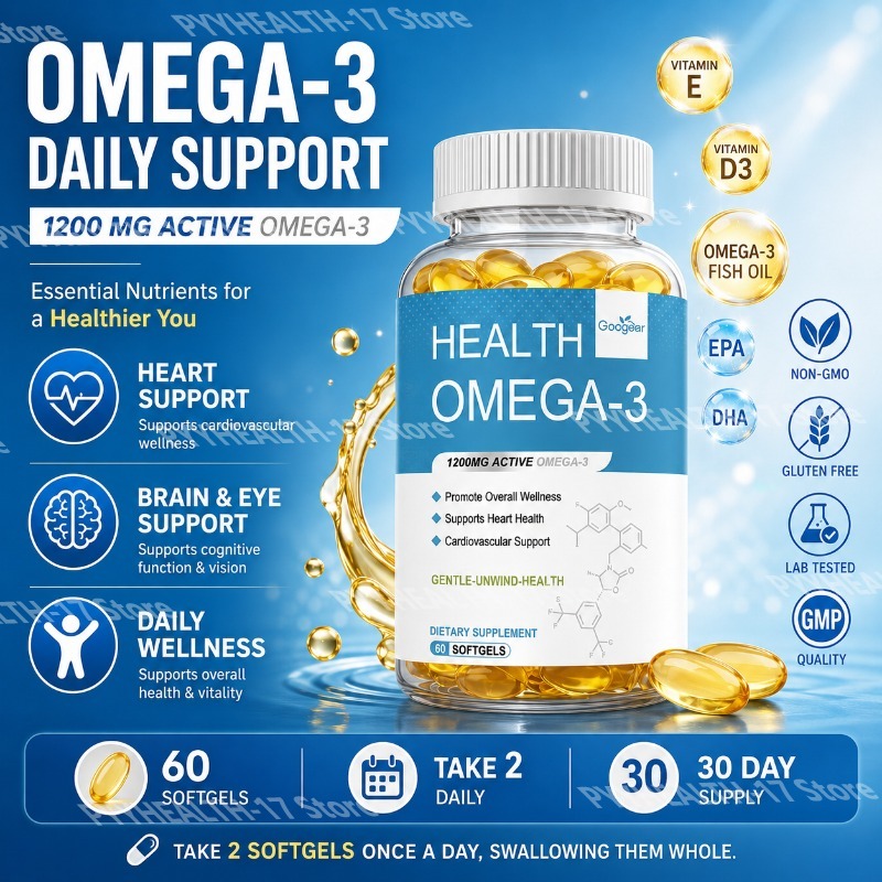 オメガ3ソフトジェル（1200mg活性オメガ3 EPA・DH - Omega 3 Fish Oil のレビューと価格