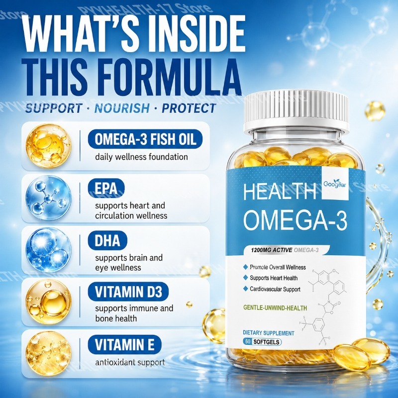 オメガ3ソフトジェル（1200mg活性オメガ3 EPA・DH - Omega 3 Fish Oil のレビューと価格