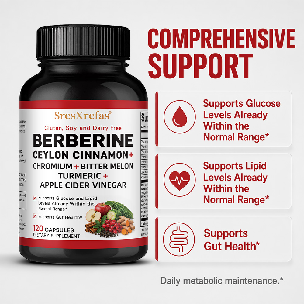 ベルベリンHCL複合カプセル - セイロンシナモン＆天然植物 - Berberine Hcl Capsule のレビューと価格