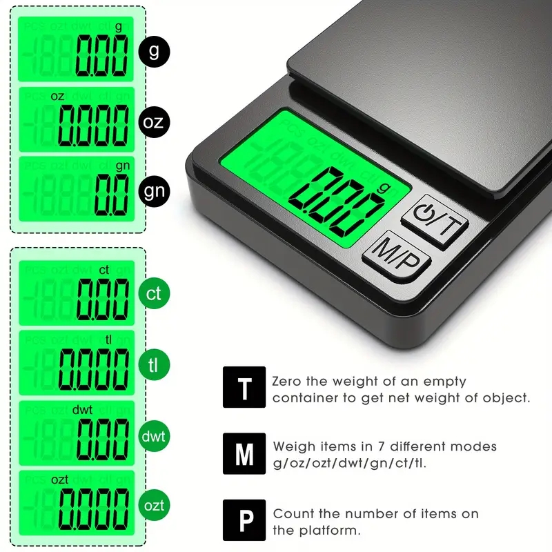 精密ポケットスケール 1000g x 0.01g - デジタ - X Nutrition のレビューと価格