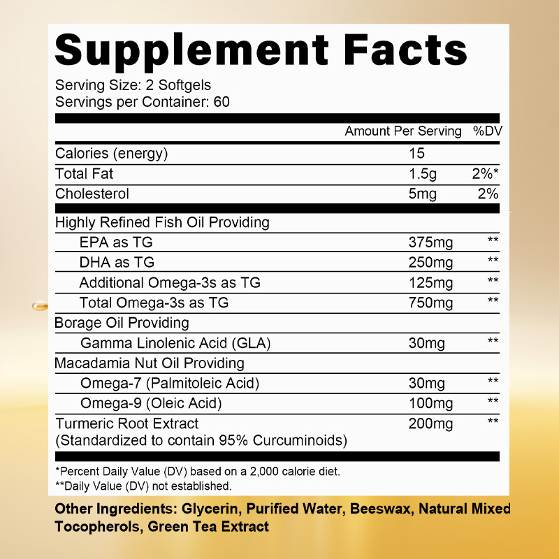 オメガ 3 フィッシュ オイル カプセル - 脳、心血管、皮 - Omega 3 Fish Oil のレビューと価格
