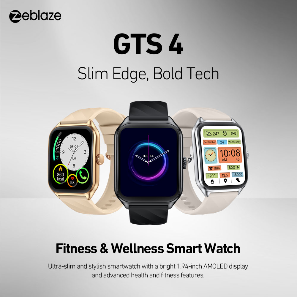 Zeblaze GTS 4 音声通話機能付き 1.94インチ - Nutrition Gym のレビューと価格