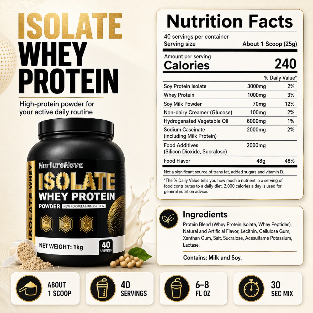 ナーターノヴァ アイソレート ホエイプロテインパウダー 1k - Fitness Nutrition Protein のレビューと価格
