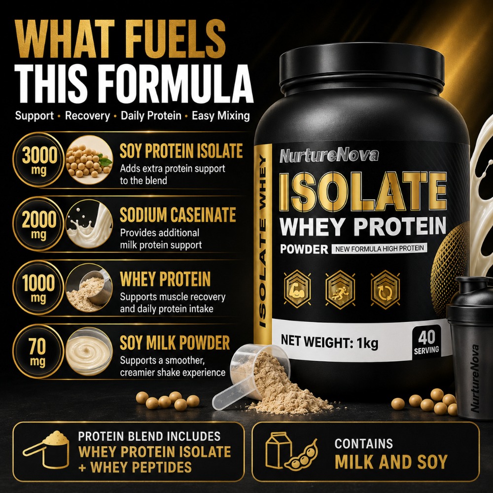 ナーターノヴァ アイソレート ホエイプロテインパウダー 1k - Fitness Nutrition Protein のレビューと価格