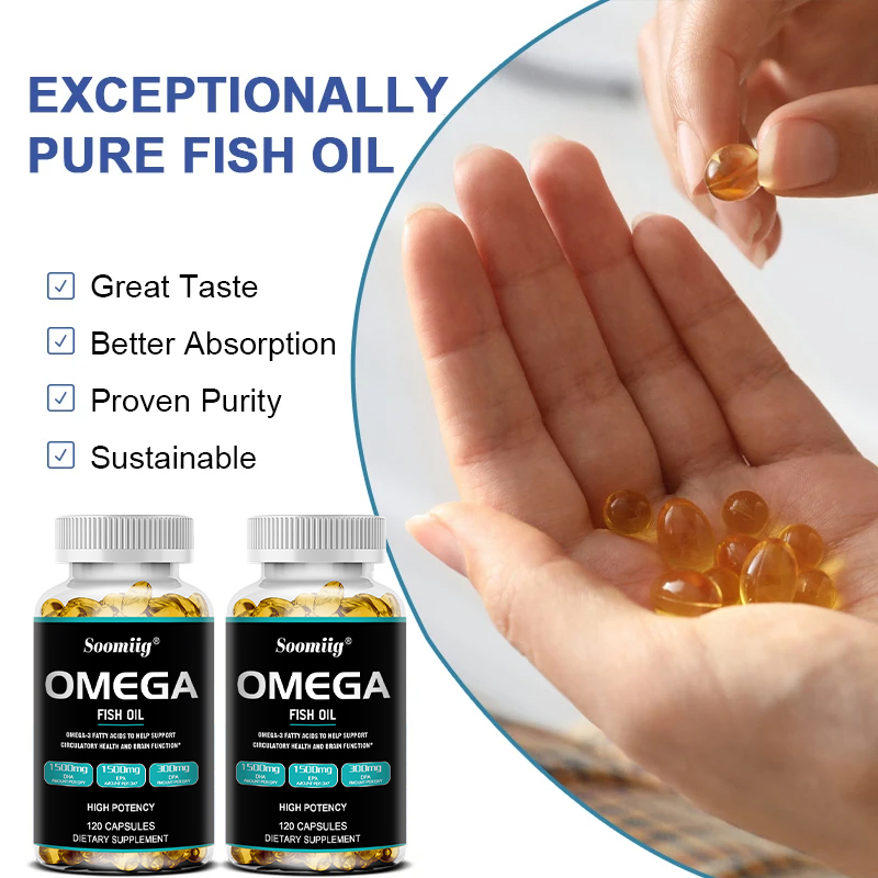 オメガ3フィッシュオイルカプセル 3300mg - 高EPA - Omega 3 Fish Oil のレビューと価格