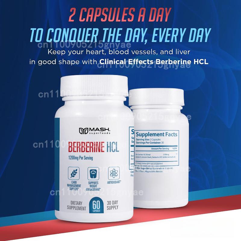 プレミアムベルベリンHCL 1500mg - ベルベリンHC - Berberine Hcl Capsule のレビューと価格