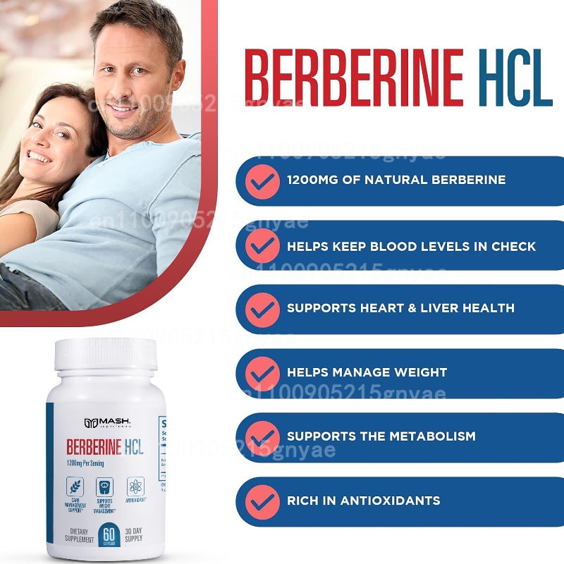 プレミアムベルベリンHCL 1500mg - ベルベリンHC - Berberine Hcl Capsule のレビューと価格