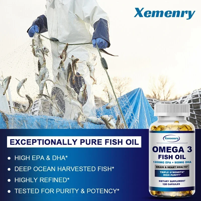 オメガ 3 フィッシュオイル - 神経系、皮膚と髪の健康をサ - Omega 3 Fish Oil のレビューと価格