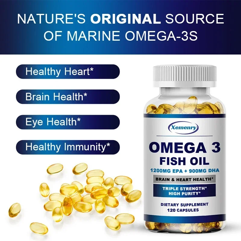 オメガ 3 フィッシュオイル - 神経系、皮膚と髪の健康をサ - Omega 3 Fish Oil のレビューと価格