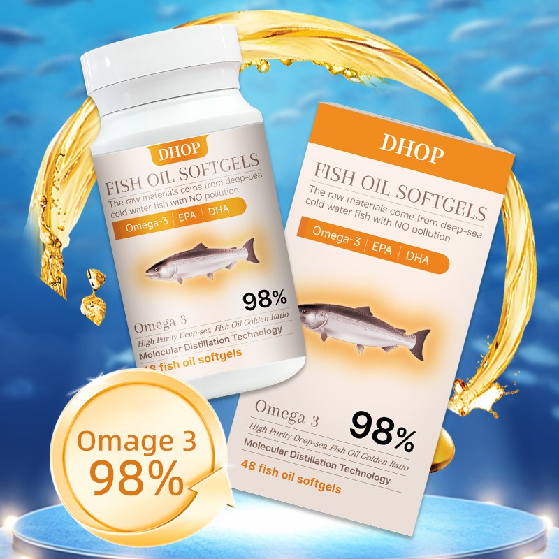 オメガ3ソフトジェル魚油EPA DHA 98%高純度深海分子 - Omega 3 Fish Oil のレビューと価格