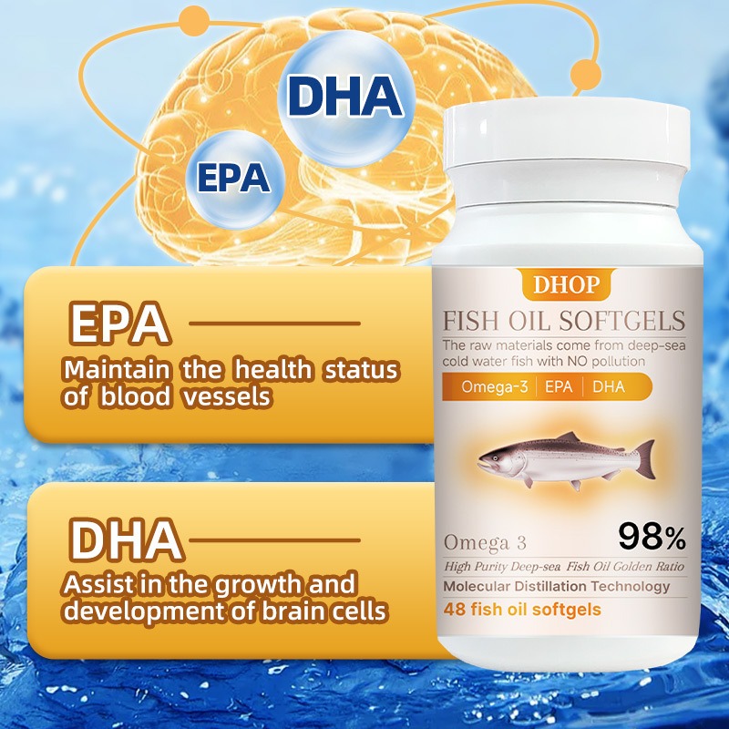 オメガ3ソフトジェル魚油EPA DHA 98%高純度深海分子 - Omega 3 Fish Oil のレビューと価格