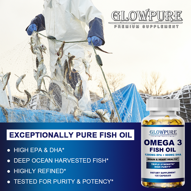 オメガ 3 フィッシュオイル カプセル - 神経系、皮膚、目 - Omega 3 Fish Oil のレビューと価格