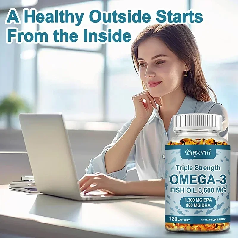 オメガ 3 フィッシュ オイル - 目、脳、関節の健康をサポ - Omega 3 Fish Oil のレビューと価格