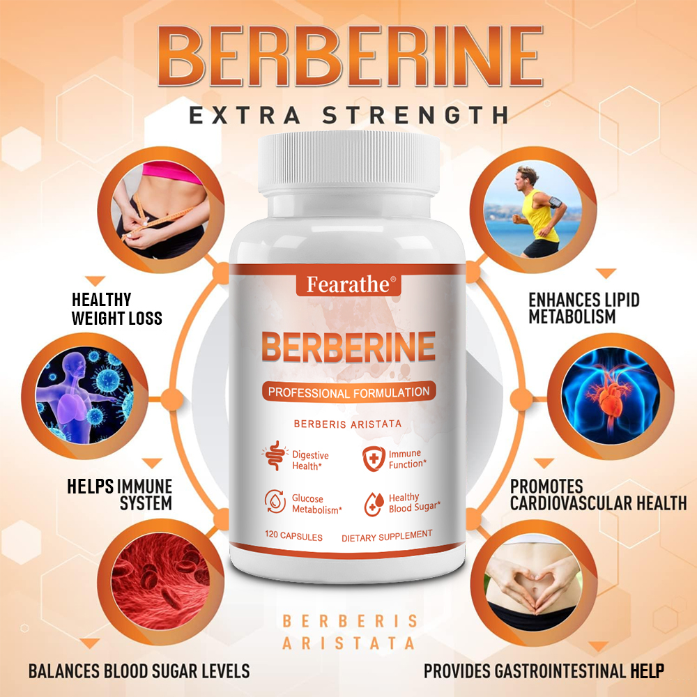 ベルベリンHCLカプセル1200mg、毎日の代謝の健康状態、 - Berberine Hcl Capsule のレビューと価格