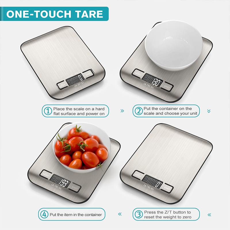 Ultrean-デジタルキッチンスケール,多機能電気食品スケ - X Nutrition のレビューと価格
