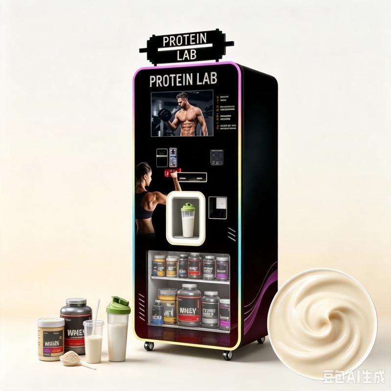 自動プロテインシェイク販売機　カスタマイズ可能なインテリジェ - Fitness Nutrition Protein のレビューと価格