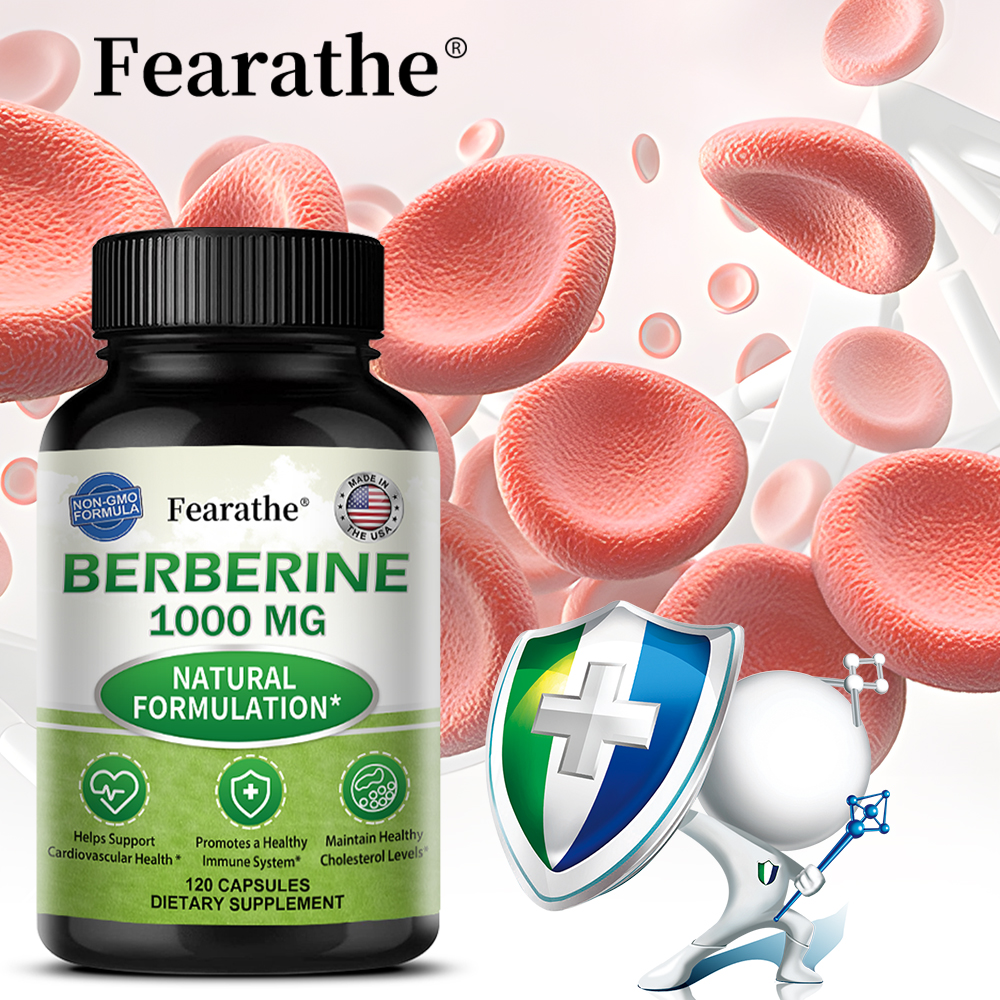 ベルベリン サプリメント 1000mg ベルベリン HCL  - Berberine Hcl Capsule のレビューと価格
