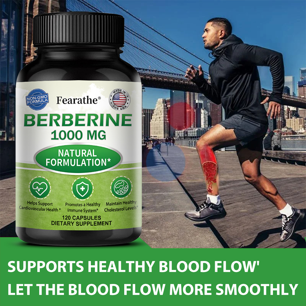 ベルベリン サプリメント 1000mg ベルベリン HCL  - Berberine Hcl Capsule のレビューと価格