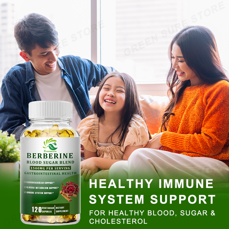 GREEBSUER メタボリズムとコレステロールサポート、胃 - Berberine Hcl Capsule のレビューと価格