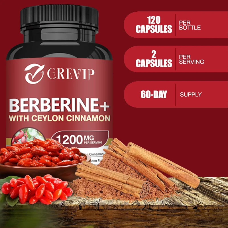 Berine-プレミアムhcl 1200 mgをサポートして - Berberine Hcl Capsule のレビューと価格