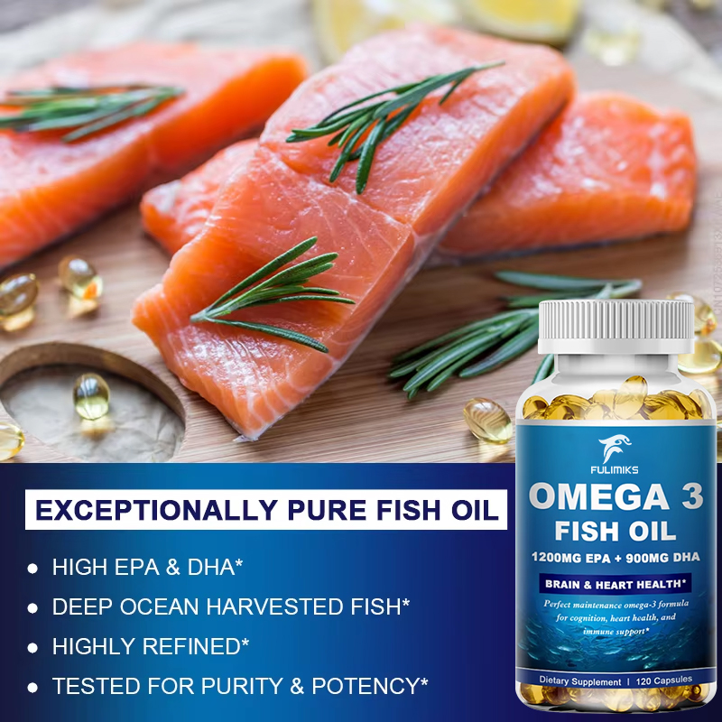 2つ買うと2つ無料！ 高濃度オメガ3魚油 3600mg カプ - Omega 3 Fish Oil のレビューと価格